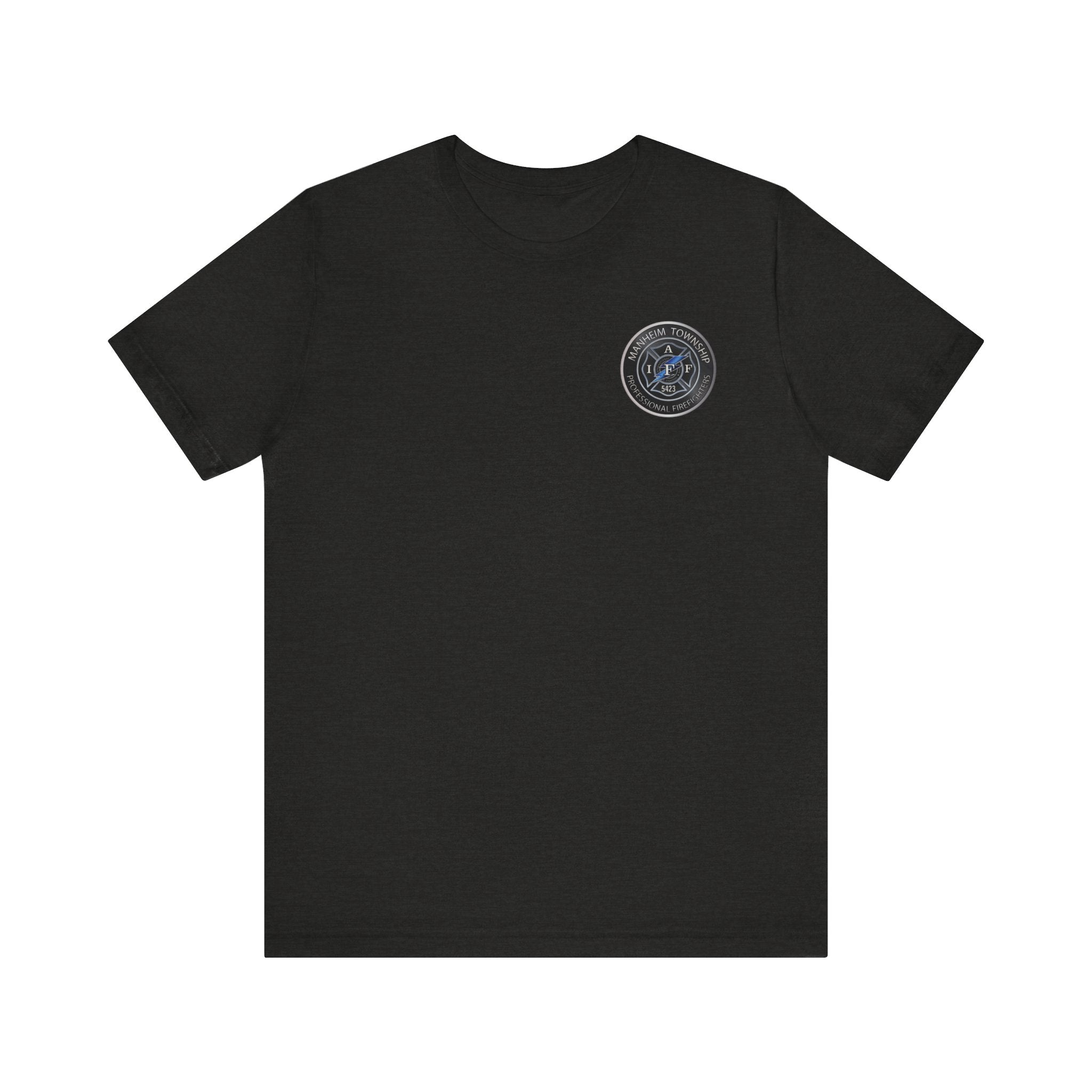 Manheim Township Local 5423 white - Bella+Canvas Soft Unisex Tee