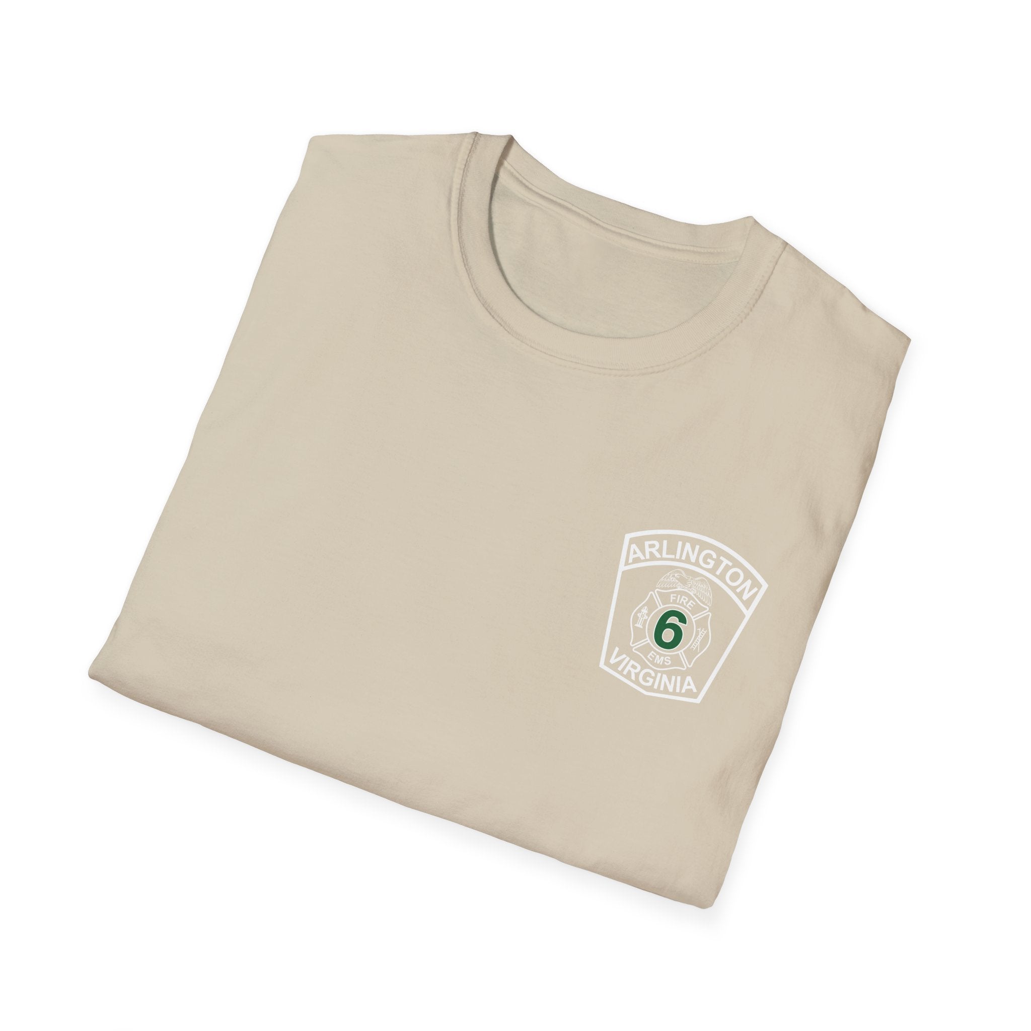 Truck 6 Falls Church - Gildan Soft Cotton Softstyle T-Shirt