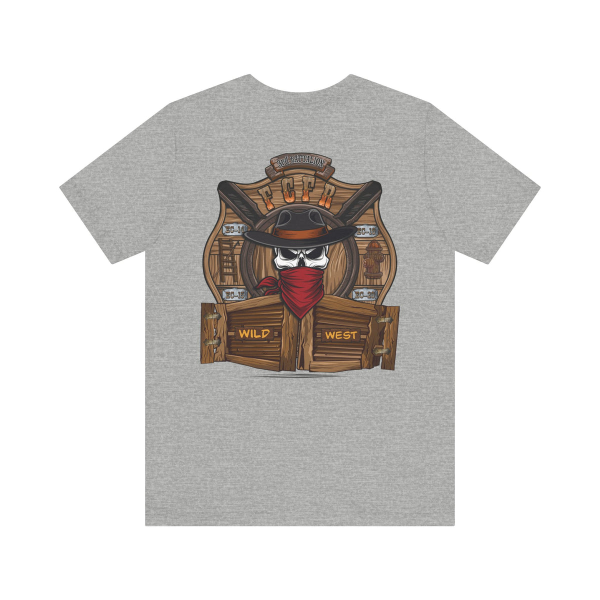Frederick County VA Fire 3rd Battalion - Bella+Canvas Soft Unisex Tee