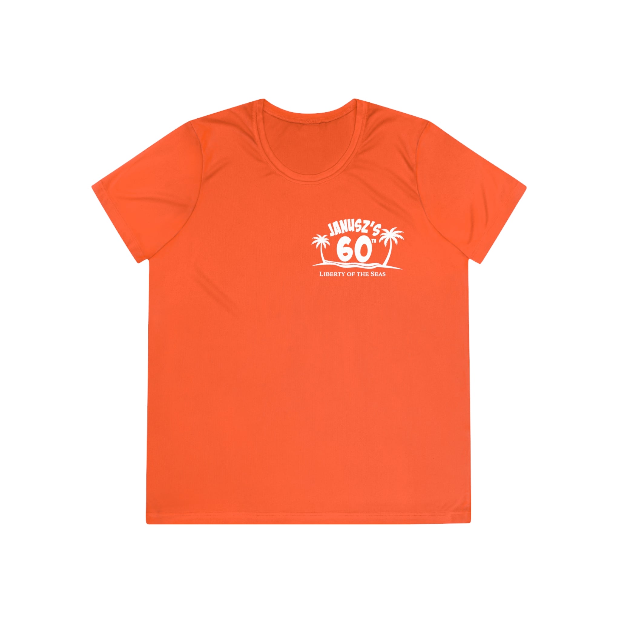 Renee Family Cruise White - Ladies Moisture Wicking Competitor Tee