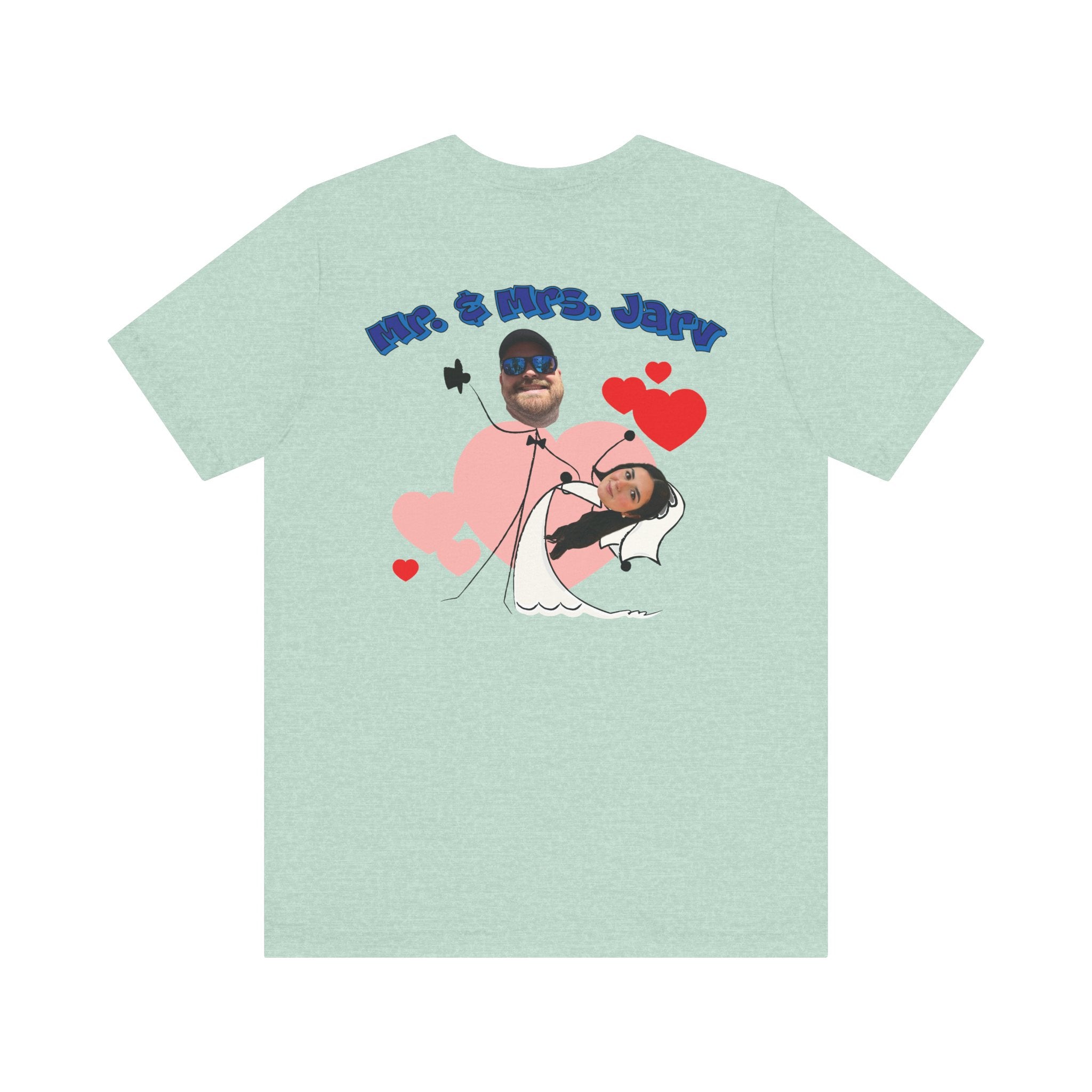 Mr. & Mrs. Jarv - Unisex Jersey Short Sleeve Tee